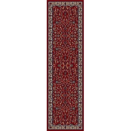 CONCORD GLOBAL TRADING Concord Global 40602 2 ft. 3 in. x 7 ft. 7 in. Jewel Kashan - Red 40602